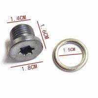 [HOT AIXUSACJWII 526] RWSYPL น้ำมันท่อระบายน้ำปลั๊ก Amp; ปะเก็นสกรู Bolt สำหรับ Audi A3 8P A4 B8 A6 C6สำหรับ VW Polo Tiguan Passat B7 Golf 7 6 MK6 MK7 N0138157