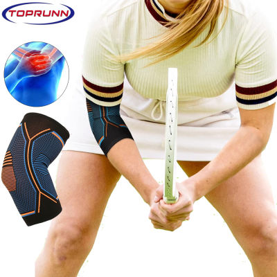 【CW】1Pcs Fitness Elbow ce Compression Support Sleeve for Tendonitis,Tennis Elbow,Golf Elbow Treatment - Reduce Joint Pain