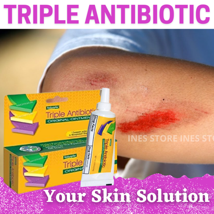 [INES STORE] Natureplex Triple Antibiotic Ointment First Aid, Authentic