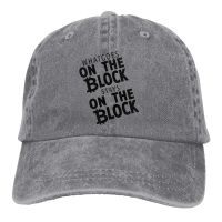 Adjustable Baseball Cap Blockchain What Goes On The Block Stays On The Washed Cotton Dogecoin Funny Bitcoin Sports Woman Hat