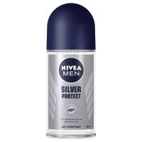 [Limited Deal] Free delivery จัดส่งฟรี Nivea for Men Deodorant Silver Protect 50ml. Cash on delivery เก็บเงินปลายทาง
