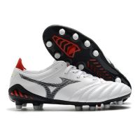 [COD]♗☞② จัดส่งฟรี Men S Leather Nis Football BOOT Mizuno MORELIA NEO III Pro FG