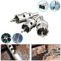 ♈☫┅ 1PCS 14 50mm Core Drill Bit Stainless Steel Hole Saw TCT Carbide Tip Drill Bit Metal Cutting Drilling Power Tools Set
