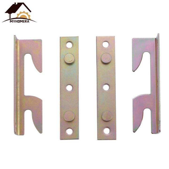 8pcs-4-sets-metal-bed-bracket-thick-bed-frame-connecting-furniture-rail-hook-brackets-hinge-fitting-connector-lock-diy-hardware