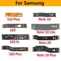 For Samsung Note 10 Lite Note 20 S10 Plus S20 Fe Main Board With LCD Display Connector Flex Cable Smartphone Replacement Parts