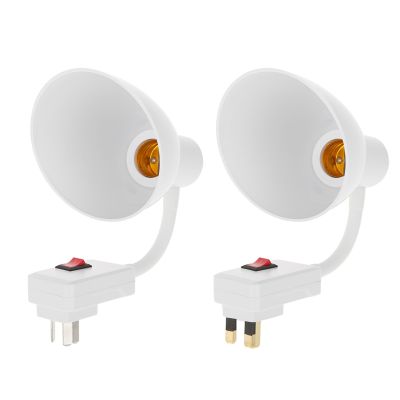【YF】❏  E27 Lamp Bulb Socket Base Holder Converter 85-285V Conversion US Plug Fireproof Room Lighting
