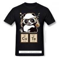 Chemistry Panda Novelty Short Sleeve ManS T-Shirts For Men Plus Size Men 100% Cotton Tee Streetwear