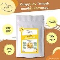 เทมเป้ถั่วเหลืองกรอบ (Crispy Soy Tempeh) ✨ กรอบอร่อย โปรตีนสูง ขนาด 50g.