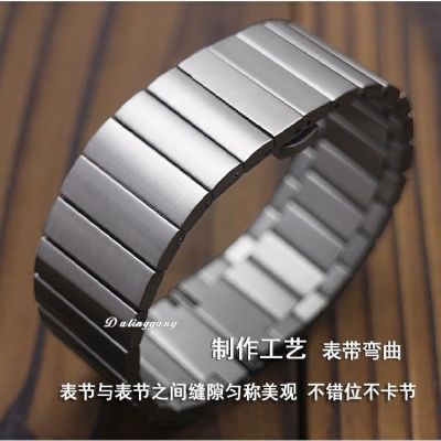 ❀❀ steel watch strap male chain 22 20mm black 21 23