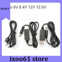 ixoo61 store USB DC 5V to USB 9V 8.4V 12V 12.6V Step UP Module Power Boost Line power supply cable adapter Converter 5.5X2.1mm for router