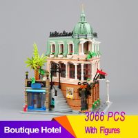 IN STOCK 3066Pcs Moc 10297 Boutique Hotel Home Set Model Building Blocks Bricks Educational Toys For Boy Kids Christmas Gifts