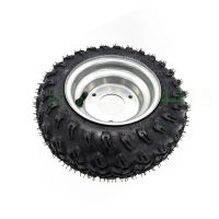 10X6.00-6 Off-road tubeless tyre with hub wheels modified ATV tires Karting lawn mower wheels 6 inch