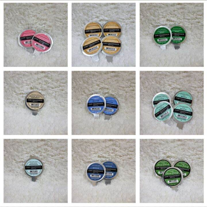 Bath and Body Works Car Fragrance Refill Air Freshener Car deodorant