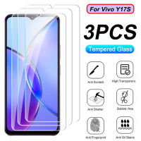 1-3ชิ้นปกป้องหน้าจอสำหรับ Vivo Y27 Y17S Y 17S Y 27 VivoY27 VivoY17S 4G 5G 2023ใสด้านหน้ากระจกนิรภัยป้องกันฟิลม์แก้วป้องกันหน้าจอด้านหน้า