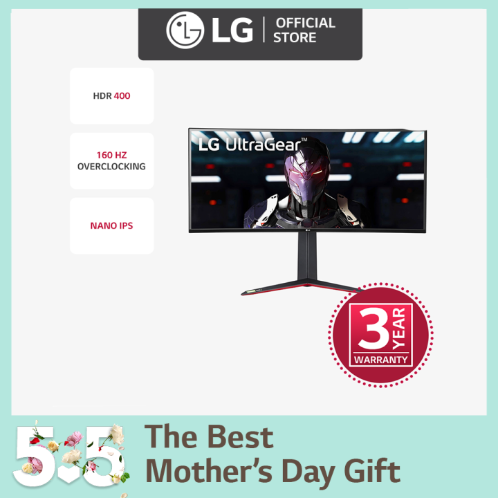 [NEW] LG 34’’ 21:9 Curved UltraGear™ QHD 1ms Gaming Monitor 34GN850-B ...