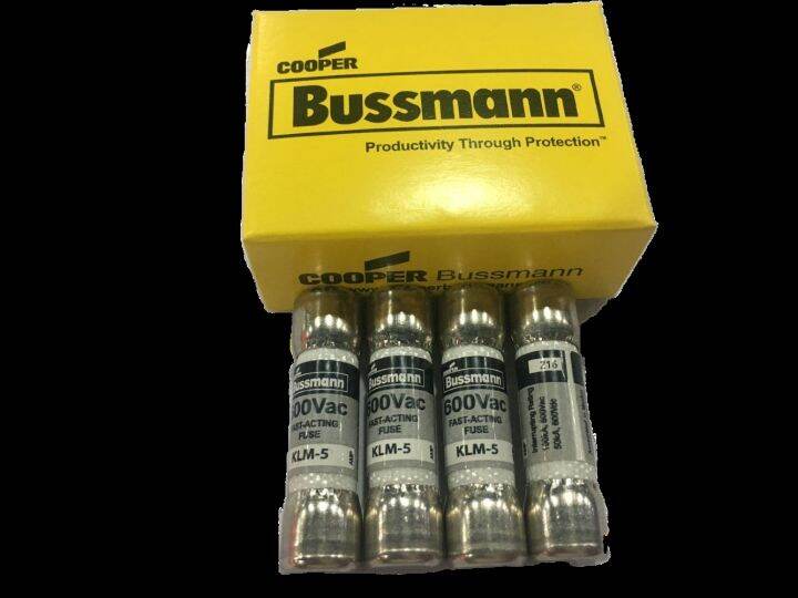 10pcs-klm5-quick-fuse-limitron10x38-ceramic-buss-new-5a-600v-authenticity