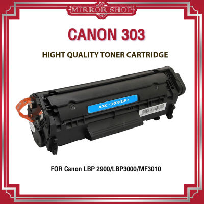 CANON TONER303 ตลับหมึกโทนเนอร์ สีดำ ของแท้ หมึกเทียบเท่า 303BK /CANON303/ 303BK / 303 /C303/CE303/CANON303Toner For Canon LBP2900 / LBP3000/LBP2900/Q2612A/FX9