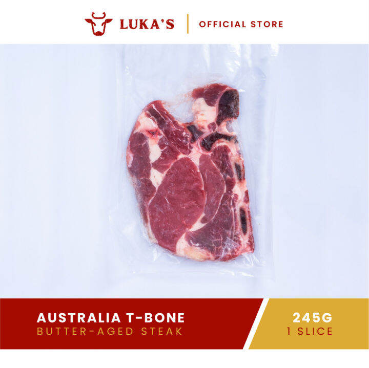 Australian TBone ButterAged Steak 245g (1 slice) Lazada PH