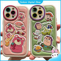 เคสลายการ์ตูนเคสโทรศัพท์มือถือฝาครอบป้องกันกันตกเข้ากันได้กับ Iphone 14/13/12/11ซีรีส์