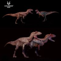 1:35 HAOLONGGOOD Allosaurus Dinosaur Toys For Boys Ancient Prehistroy Animal Model Movable Jaw