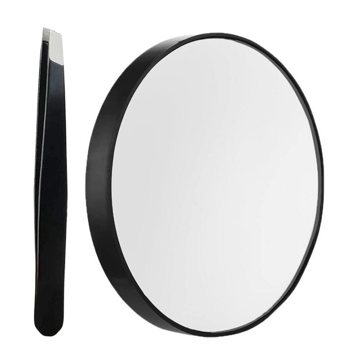 makeup-mirror-20x-with-two-suction-cups-3-5inch-round-mirror-and-eyebrow-tweezers-kit-magnifying-mirror-beauty