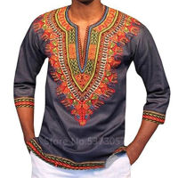 2022ใหม่ชุดแอฟริกันสำหรับผู้ชายพิมพ์ Rich พิมพ์ Bazin Tops Dashiki อังการาชุดแบบดั้งเดิมแขนยาวเสื้อผ้า S-3XL