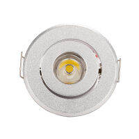 10pcslot 1W 3W mini Led spot light Downlight cabinet lights Hole size 40-45mm 110-270LM with LED Driver Free by Express