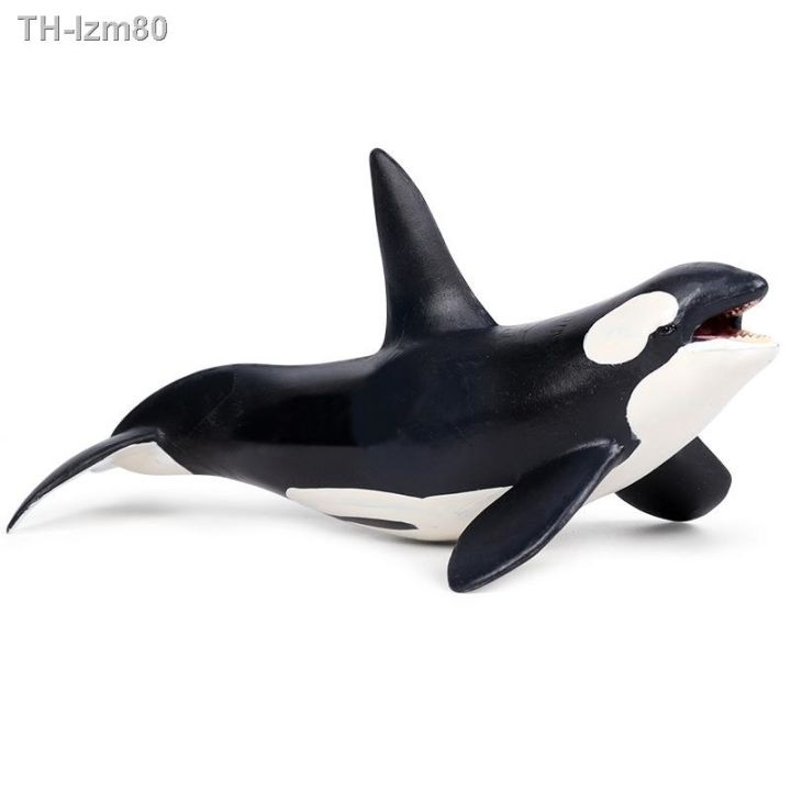ของขวัญ-childrens-cognitive-imitation-marine-animal-model-toys-furnishing-articles-hand-orca-whale-shark-plastic-toy-animals-do