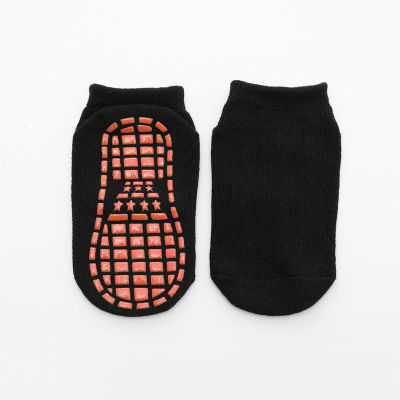 [COD] จุดถุงเท้าพื้นเด็กผ้าฝ้ายจ่ายกาวถุงเท้าโยคะกันลื่นเด็กอนุบาลสนามเด็กเล่นถุงเท้าแทรมโพลีน