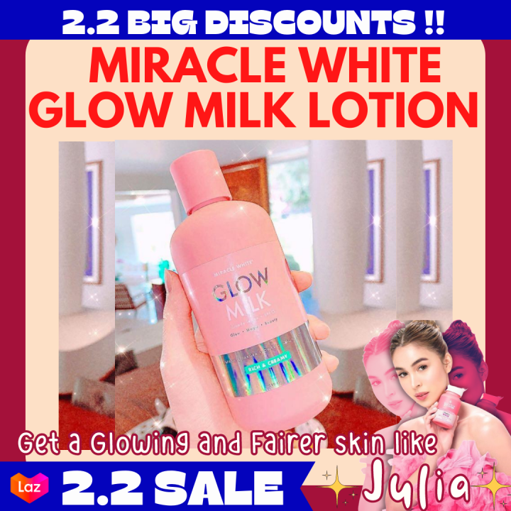 Glow Milk Lotion by M&Co, Miracle White Lazada PH