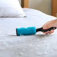 Reusable Washable Roller Dust Cleaner Lint Sticking Roller Hair Remover Cleaning Brush Tools for Cloth Household Cleaner