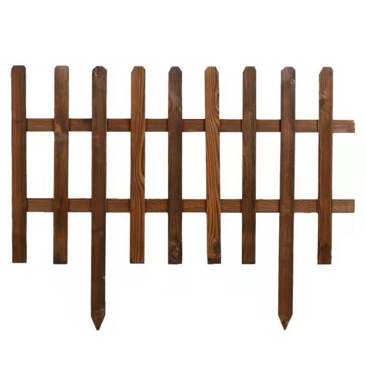 [COD] Anti-corrosion wooden fence clearance special outdoor carbonized ...