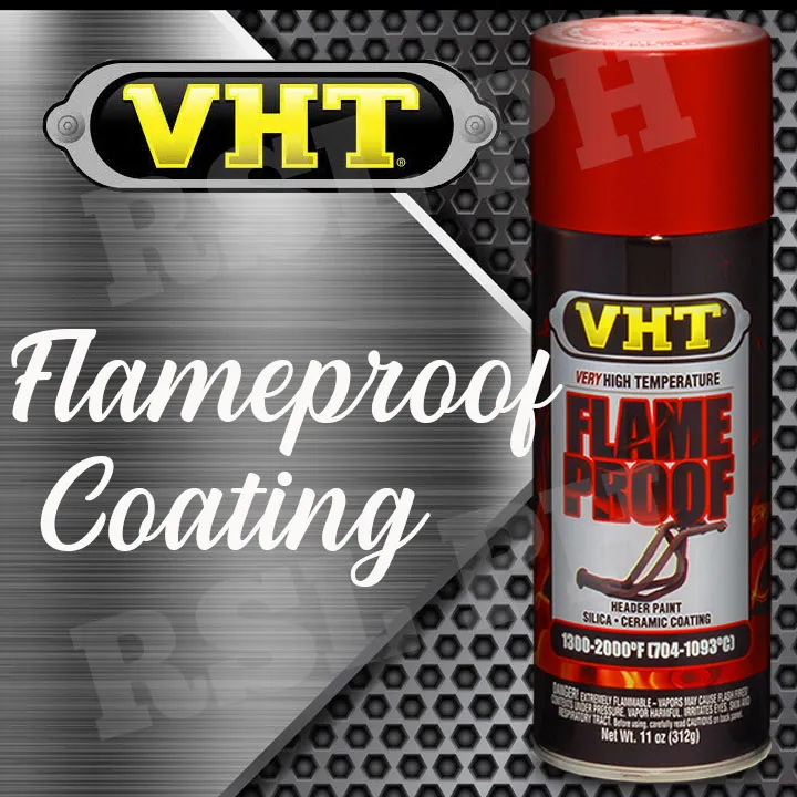Vht Flameproof Coating Spray Paint Avail In Flat Black Aluminum White Primer Cast Iron Gray Silver Satin Clear Flame Proof Lazada Ph - Best Spray Paint For Cast Aluminum