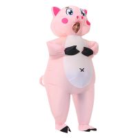 Uni Inflatable Clothes Carry on Santa Claus Cosplay Inflatable suit Women Men Santa Claus Costume