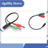 Dgdfhj Shop 3.5Mm Audio Male Jack To 3.5 2 Female To Male Plug Cable Headset Adapter Y Splitter