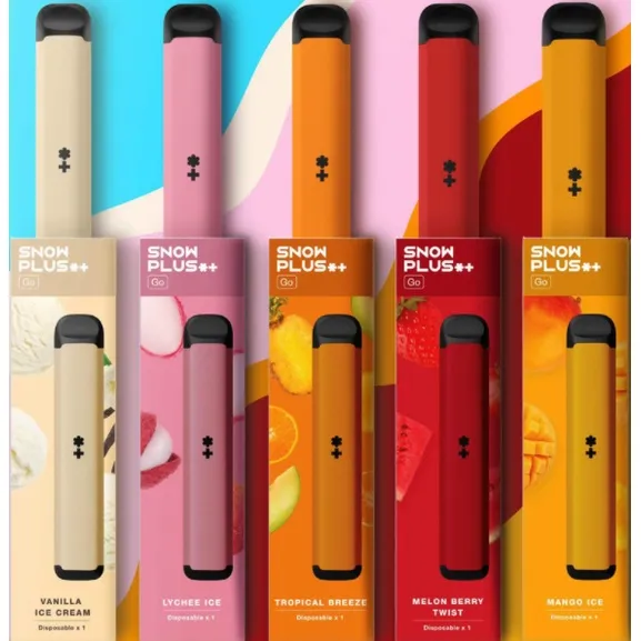COD Snow plus Go disposable kit 200puffs 5 flavor Melon berry vanilla
