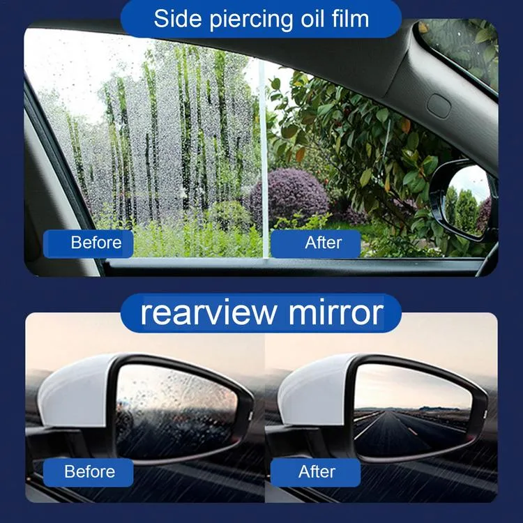 Watermark Remover, Oil Film Cleaner, Rearview Mirror