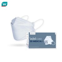 Welcare เวลแคร์ หน้ากากอนามัยทางการแพทย์ ทรง 3D รุ่น WF-99 สีขาว 50ชิ้น