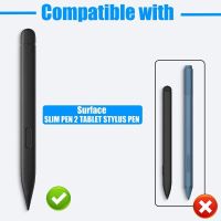 BGF ปากกาสไตลัสสำรองเซ็ทหัวแร้งพร้อมห้วเปลี่ยนความไวสูงความแม่นยำสูงใช้ได้กับ Microsoft Surface Slim Pen อะไหล่2 Nib