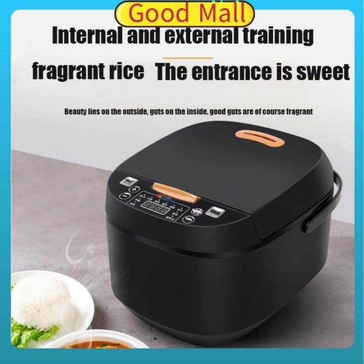 COD【Manila Spot】5L Rice Cooker English Version Smart Rice Cooker Non