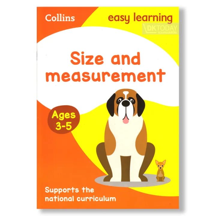 COLLINS EASY LEARNING PRESCHOOLSIZE AND MEASUREMENT AGES 35 BY