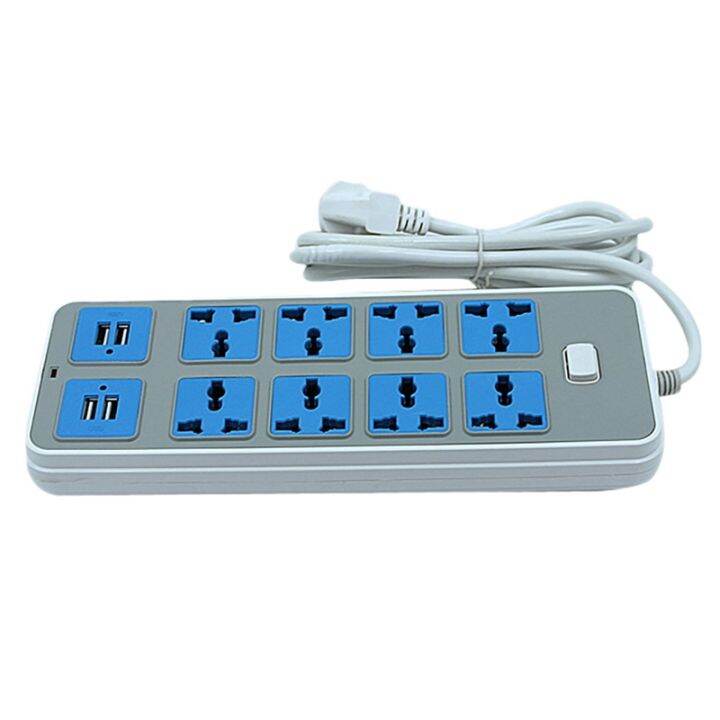 power-strip-surge-protector-with-4-usb-and-8-outlets-ports-6-5-feet-extension-cord-3000w-16a-for-home-dorm