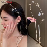 1Pc ที่คาดศีรษะประดับพลอยเทียมอารมณ์โลหะผสม Hairband เครื่องประดับผมผู้หญิงเกาหลีผม Hoop