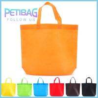 Petbag 10ชิ้นกระเป๋าของขวัญคงทนใช้งานได้หลากหลายกระเป๋าช้อปปิ้ง Tas Pengiriman Makanan กระเป๋าถือกระเป๋าโท้ทกระเป๋า