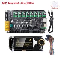 Mks มาเธอร์บอร์ด V2 Monster8 32บิตมอนสเตอร์กระดานควบคุม3d บทความ8แกนแผ่นควบคุมสำหรับ Voron Vs Spider Ocus