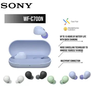 Sony WF-C700N Truly Wireless Noise Canceling In-Ear Headphones