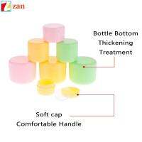 ZAN 5Pcs/lot ขนาดเดินทาง เครื่องมือแต่งหน้า ที่วางเครื่องสำอาง กระถางครีมทาหน้า ขวดรีฟิล ลิปบาล์ม Jar คอนเทนเนอร์เปล่า