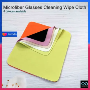 LFORWHATTT Safety Guard Sunglasses cleaning cloth high quality kain cermin  mata mirror cloth kain cermin mata quality baik 眼镜布 绒布布料 microfiber cleaner  cloth cleanning eyeglasses lens phone case