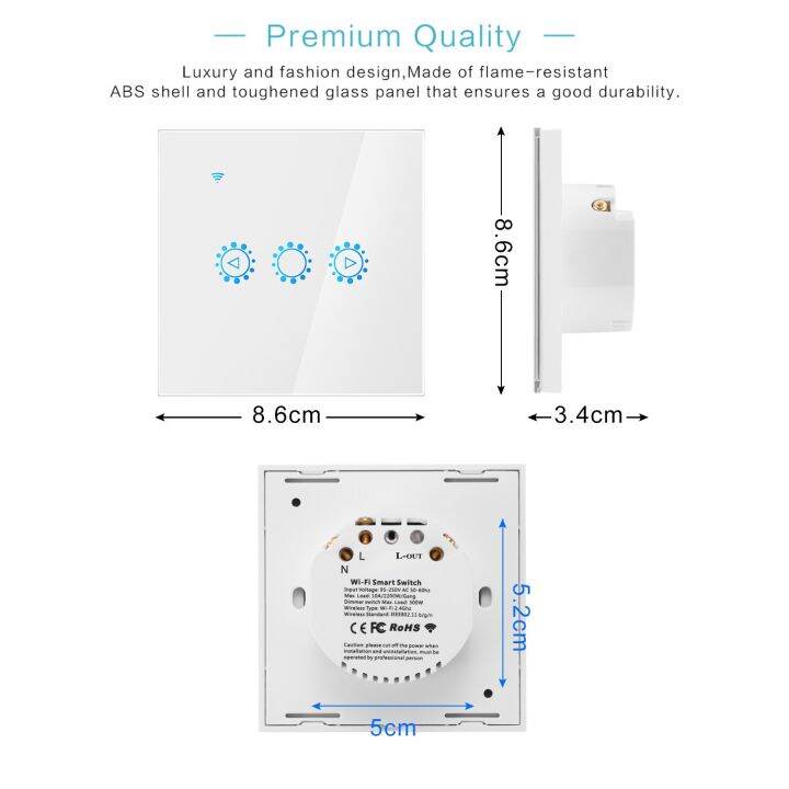 worth-buy-แผงสวิตช์หรี่ไฟแอลอีดีไวไฟ-sakelar-peredup-220v-110v-ของเล่นเชื่อมต่อกันควบคุมด้วยเสียงโดย-alexa-google-home-สำหรับโคมไฟ