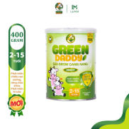 Sữa Green daddy Grow canxi nano 400g bổ sung canxi giúp xương trẻ rắn chắc